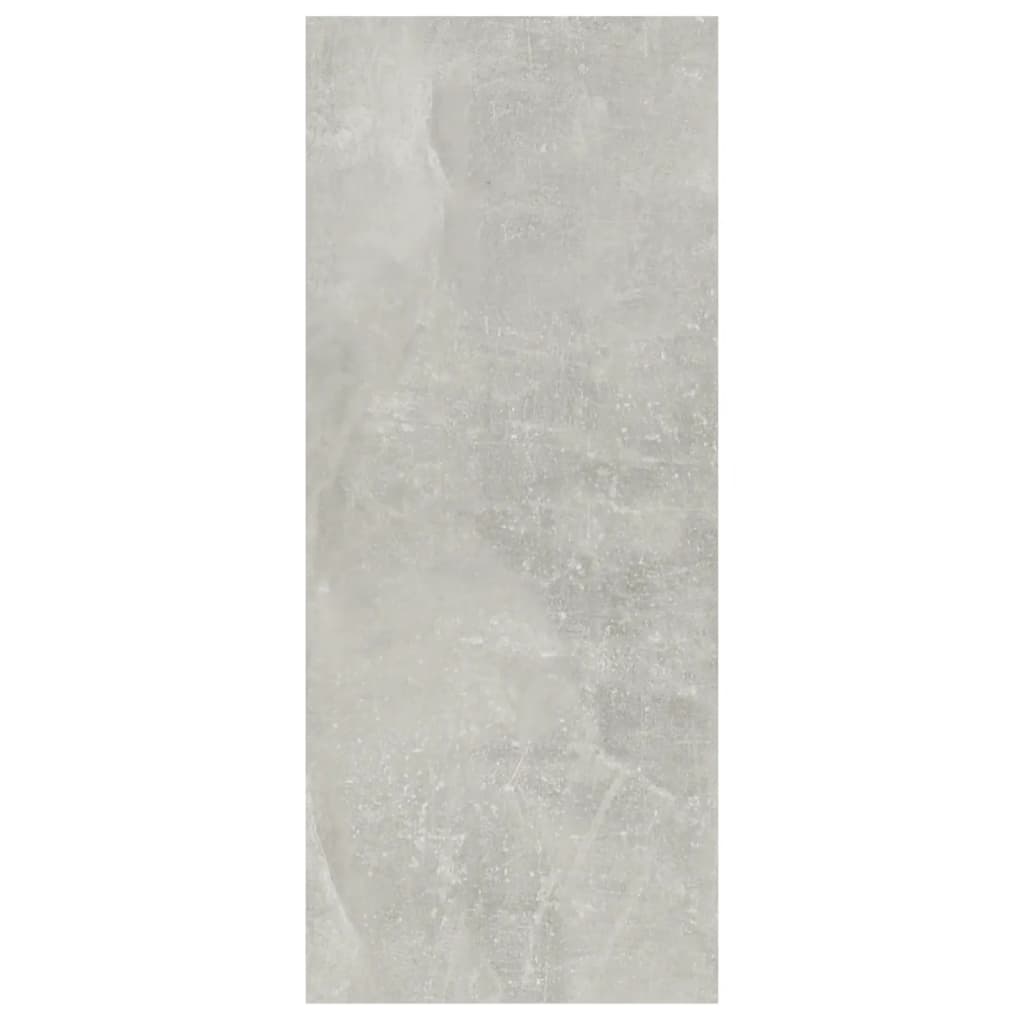 betonszürke térelválasztó könyvszekrény 60 x 30 x 72 cm