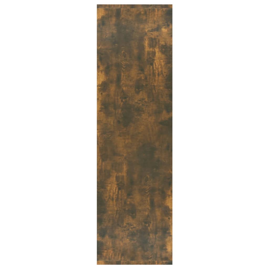 füstös tölgy színű fa könyvszekrény/térelválasztó 60x30x103 cm