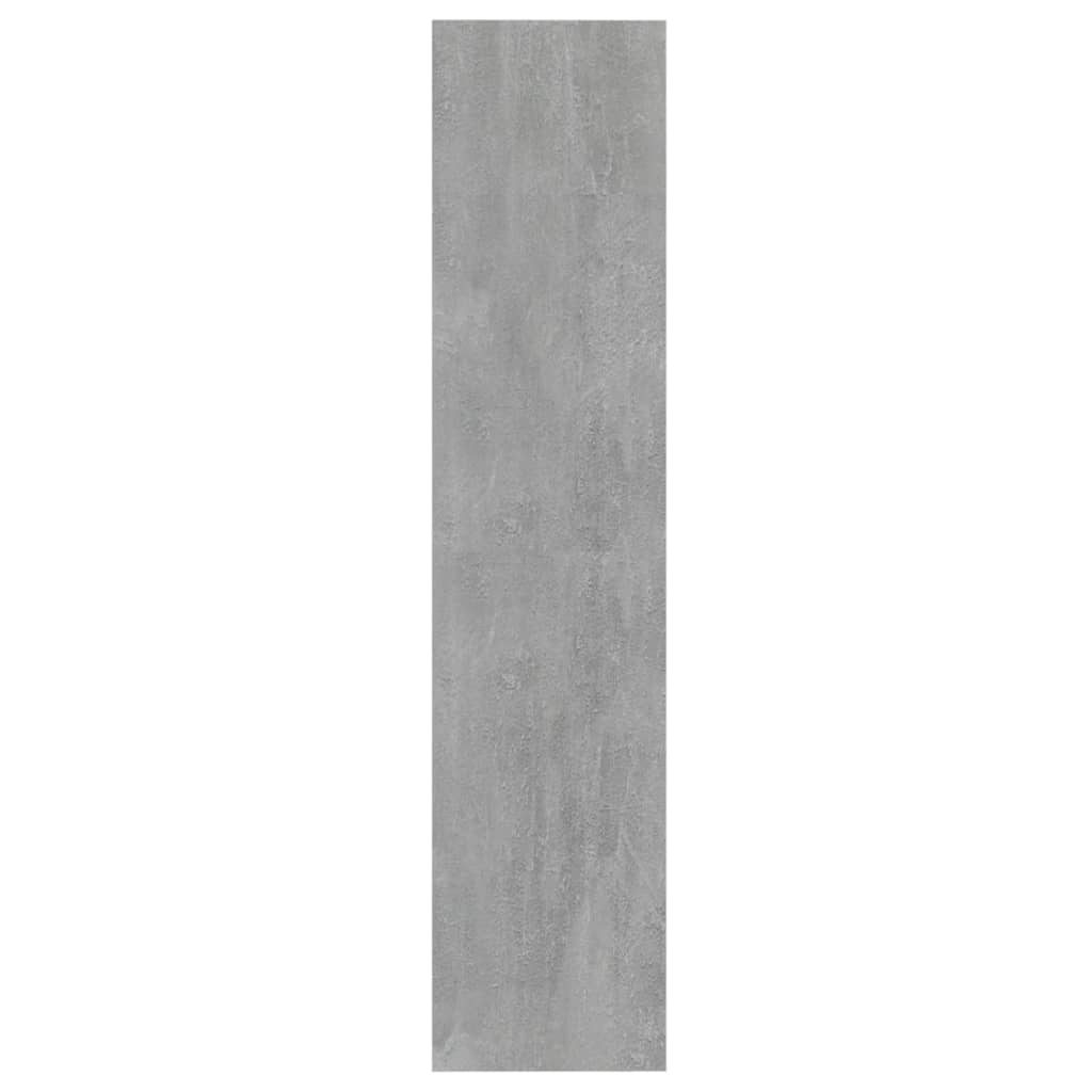 szürke sonoma színű fa könyvszekrény/térelválasztó 60x30x135 cm