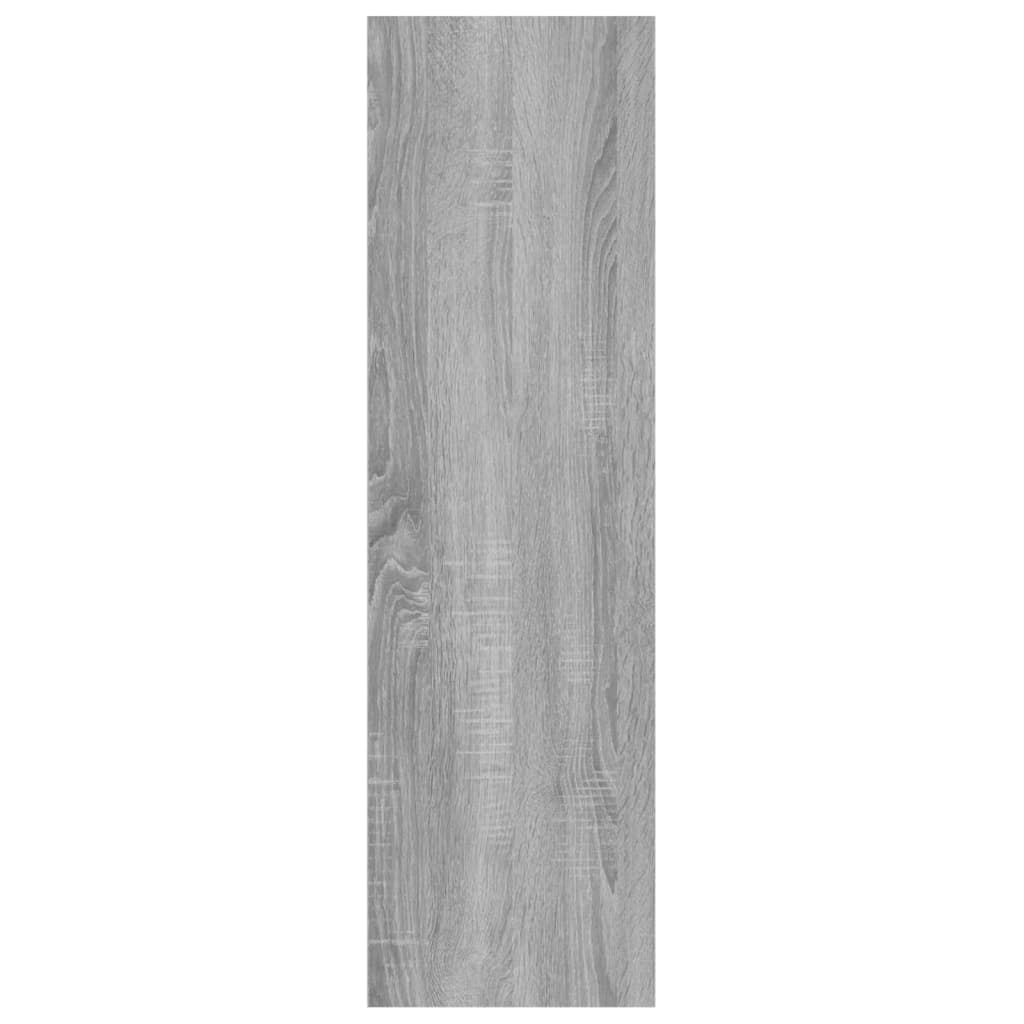 szürke sonoma színű könyvszekrény/térelválasztó 100x30x103 cm