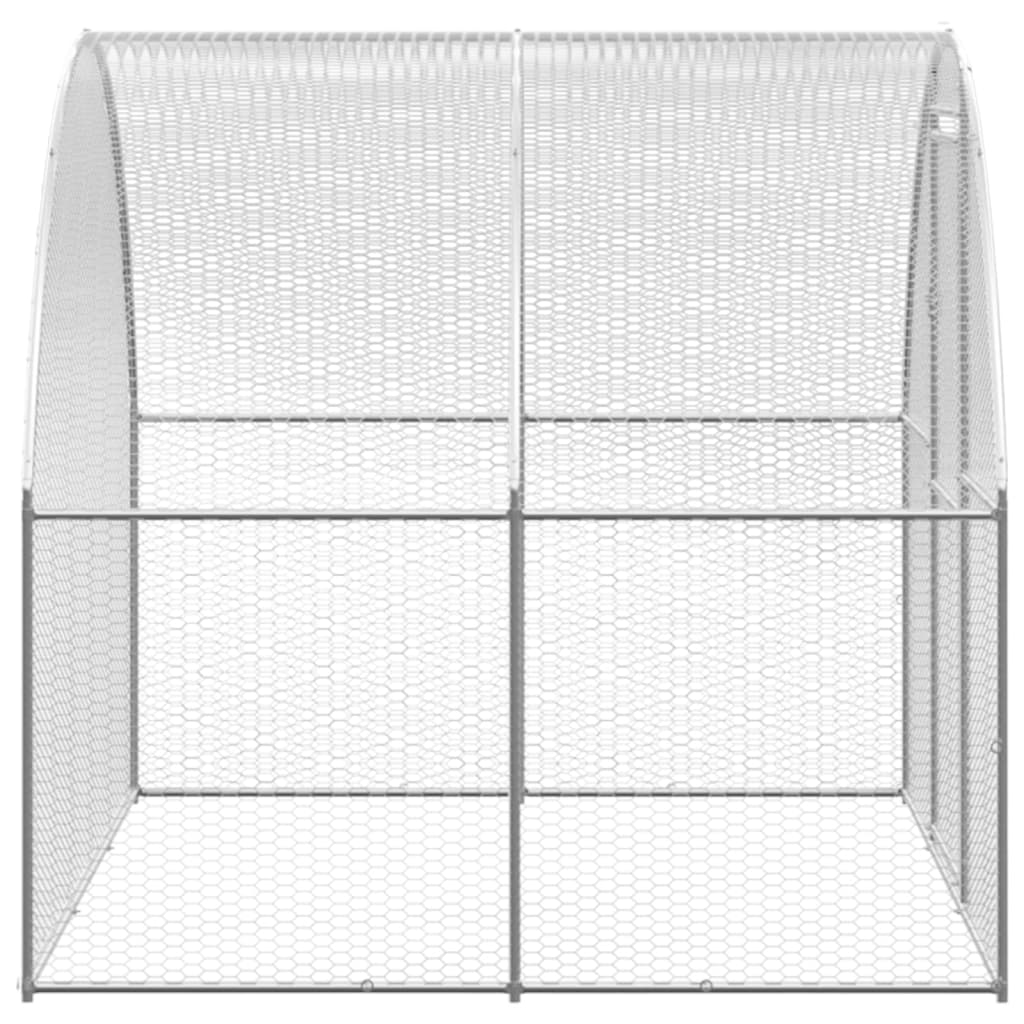 kültéri horganyzott acél tyúkól 3 x 4 x 2 m