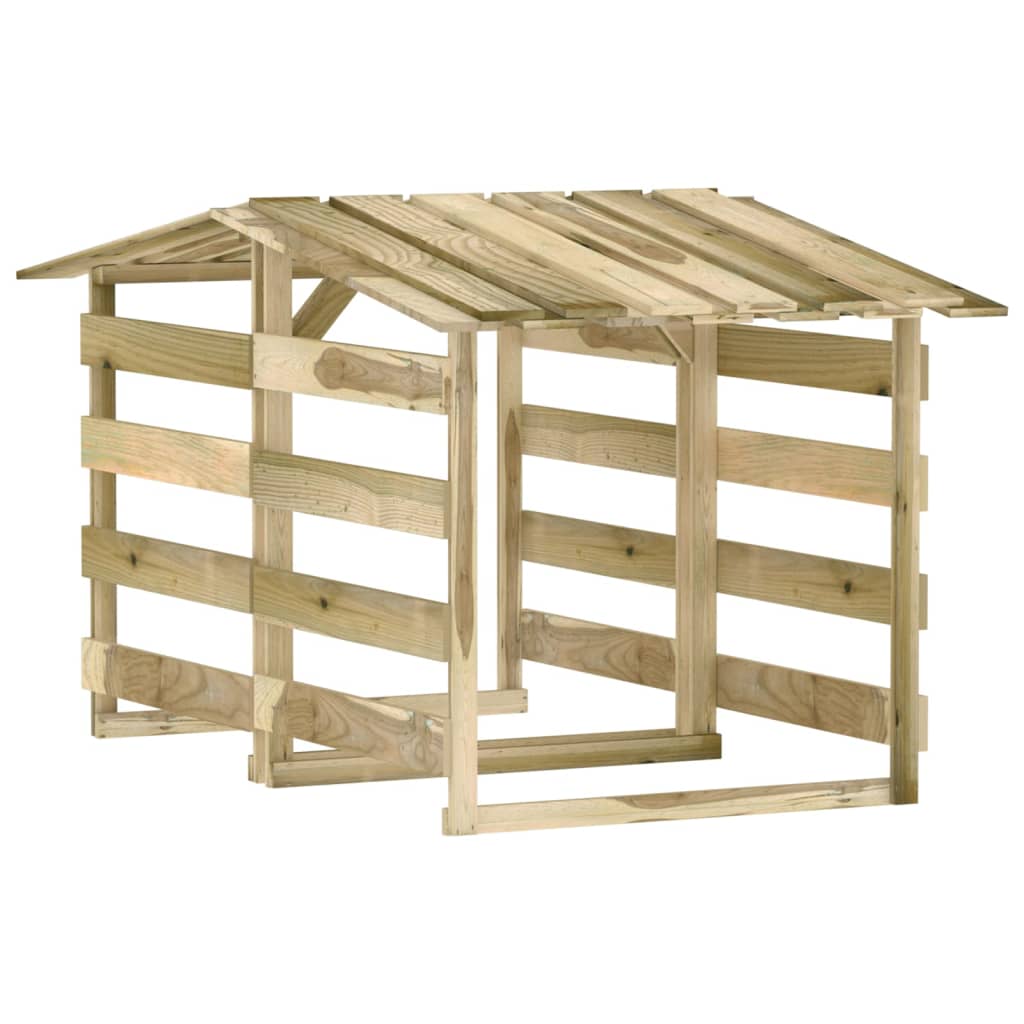 2 db impregnált fenyőfa pergola tetővel 100 x 90 x 100 cm
