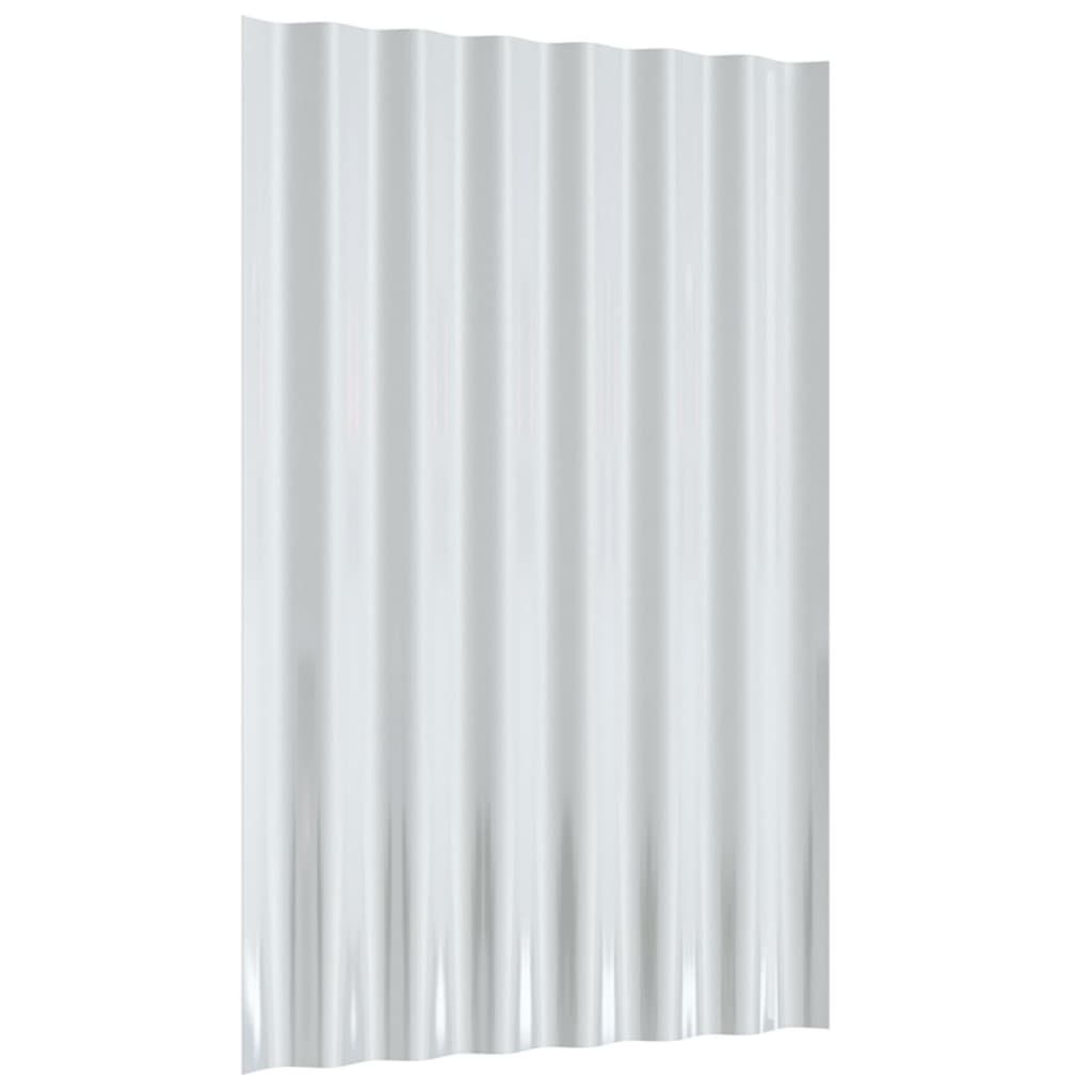 36 db zöld horganyzott acél tetőpanel 60x36 cm