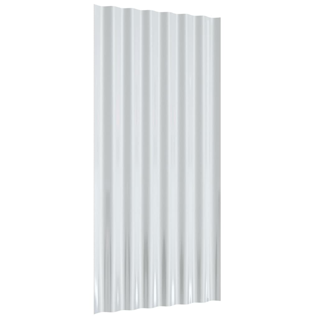 36 db zöld horganyzott acél tetőpanel 80 x 36 cm