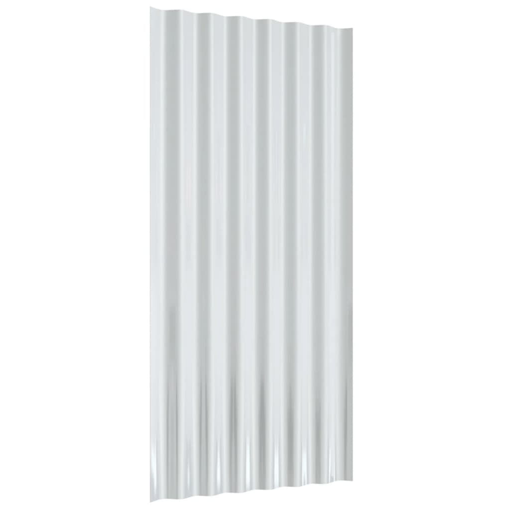 36 db barna horganyzott acél tetőpanel 80x36 cm