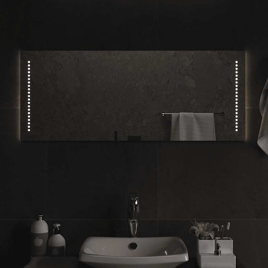 LED-es fürdőszobatükör 100x40cm