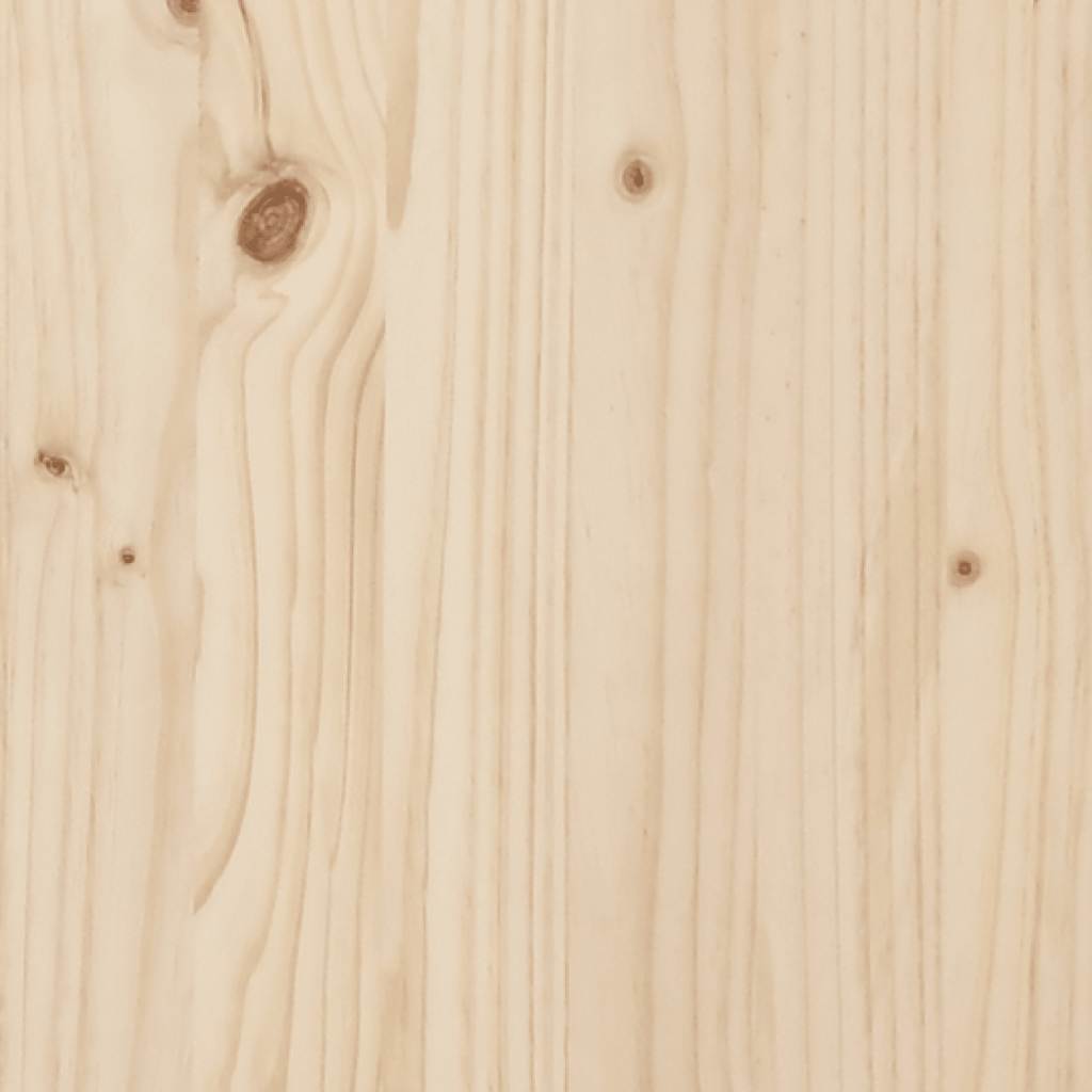 tömör fenyőfa ágykeret 200 x 200 cm