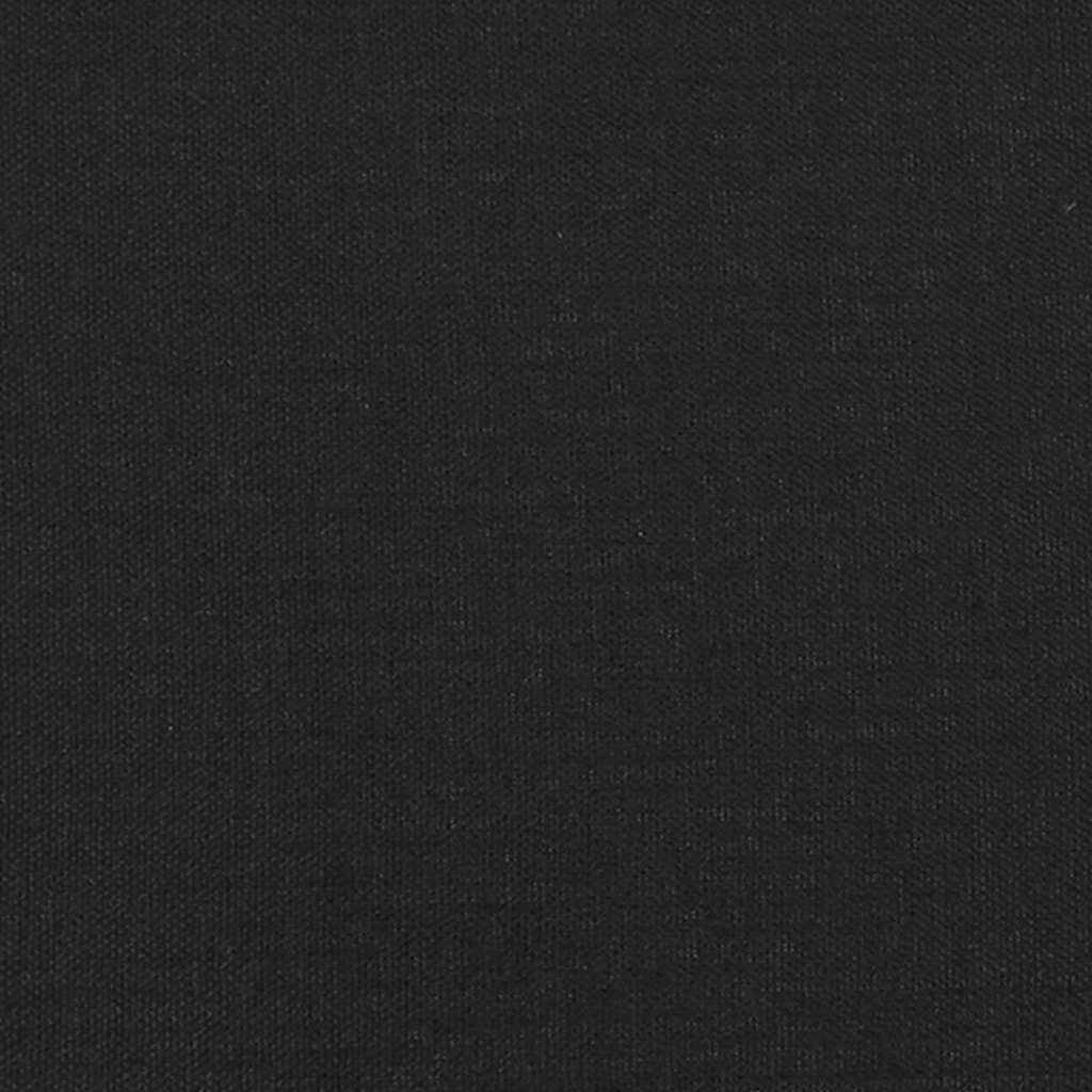 fekete szövet pihenőfotel lábtartóval