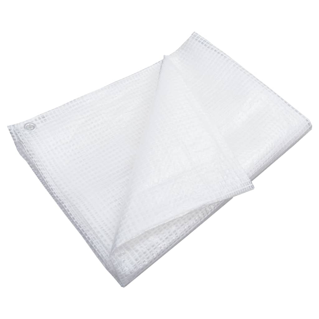 fehér Leno takaróponyva 140 g/m² 4 x 6 m
