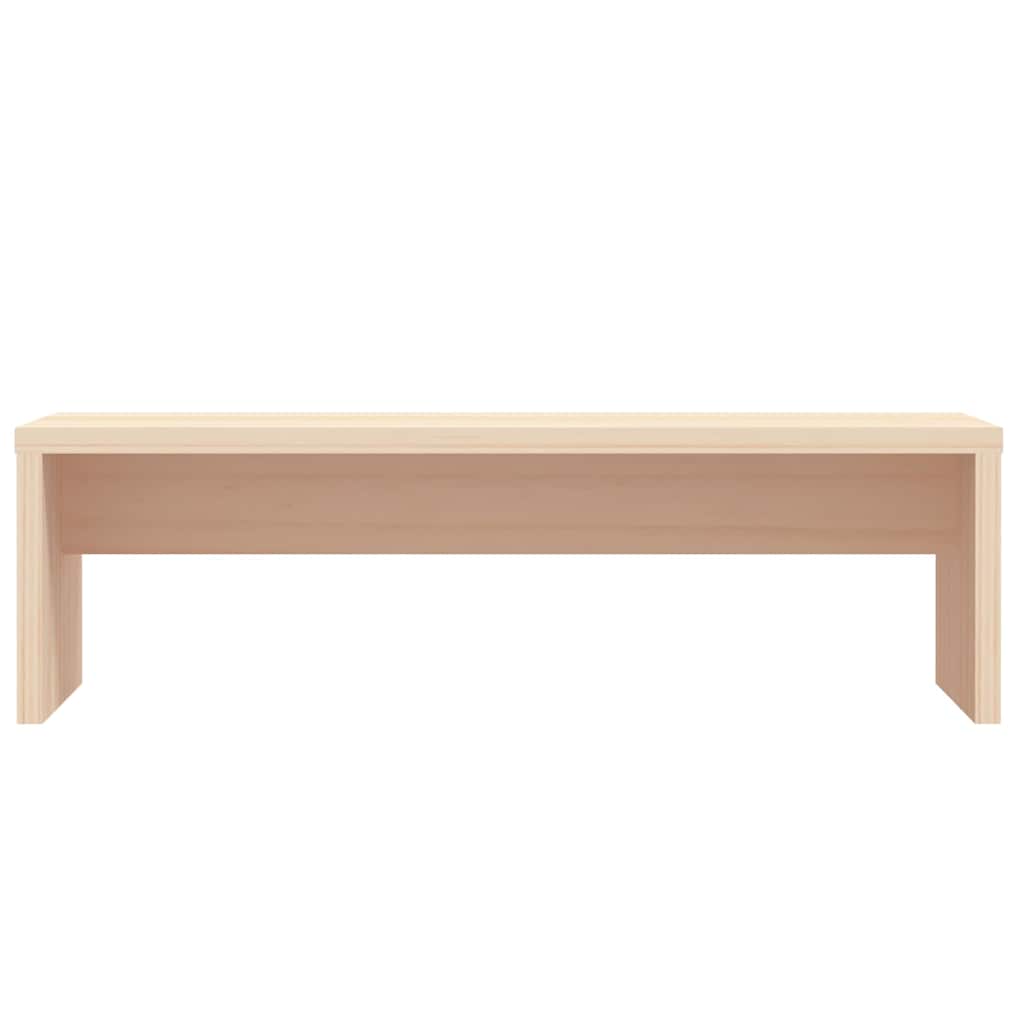 tömör fenyőfa monitorállvány 50x27x15 cm