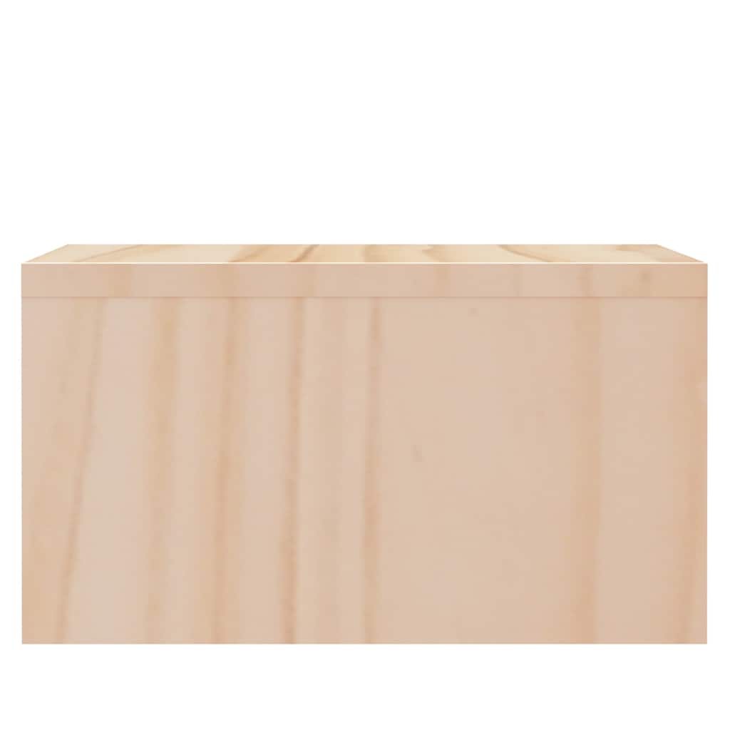 tömör fenyőfa monitorállvány 50x27x15 cm