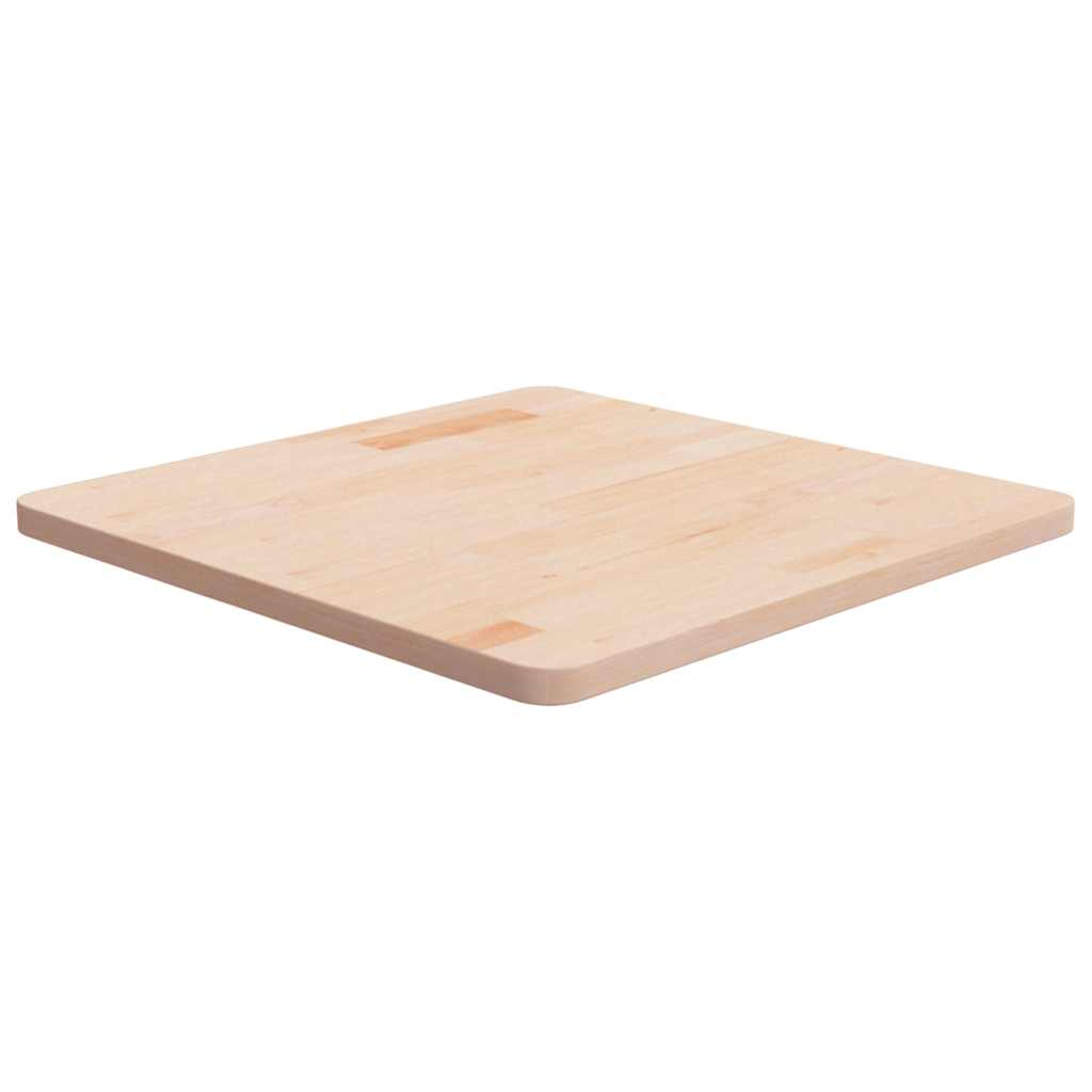 kezeletlen tömör tölgyfa négyzet asztallap 60x60x2,5 cm