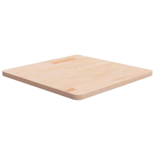kezeletlen tömör tölgyfa négyzet asztallap 60x60x2,5 cm