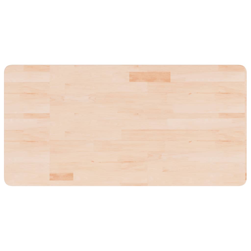 kezeletlen tömör fa fürdőszobai pult 100x50x2,5 cm