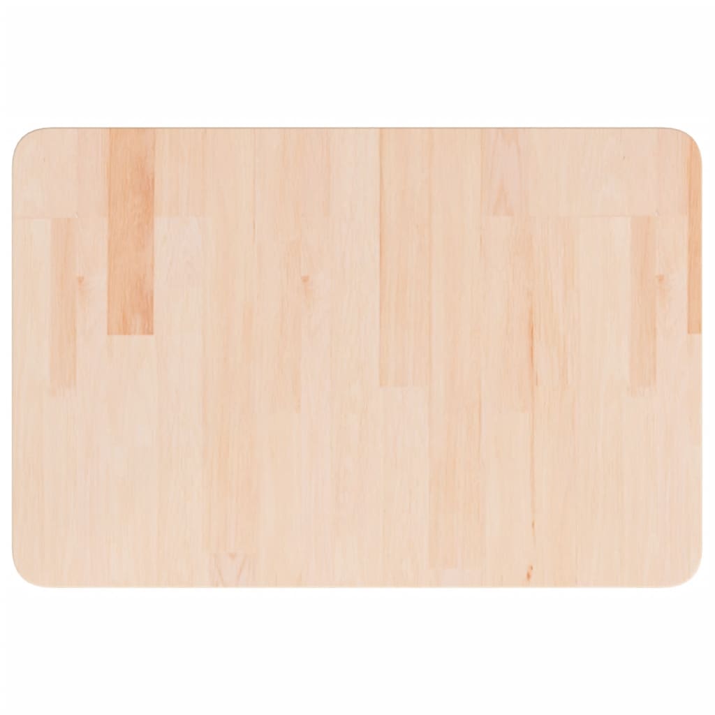 kezeletlen tömör fa fürdőszobai pult 60x40x2,5 cm