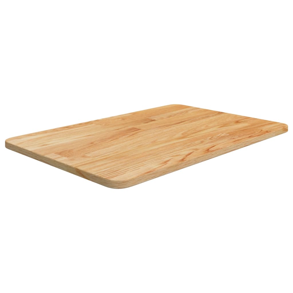világosbarna kezelt tömör fa fürdőszobai pult 60x40x1,5 cm