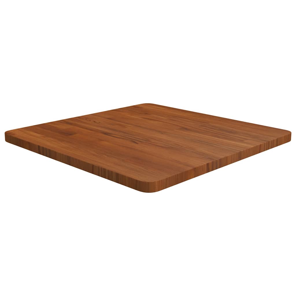 világosbarna kezelt tömör tölgyfa négyzet asztallap 60x60x2,5cm