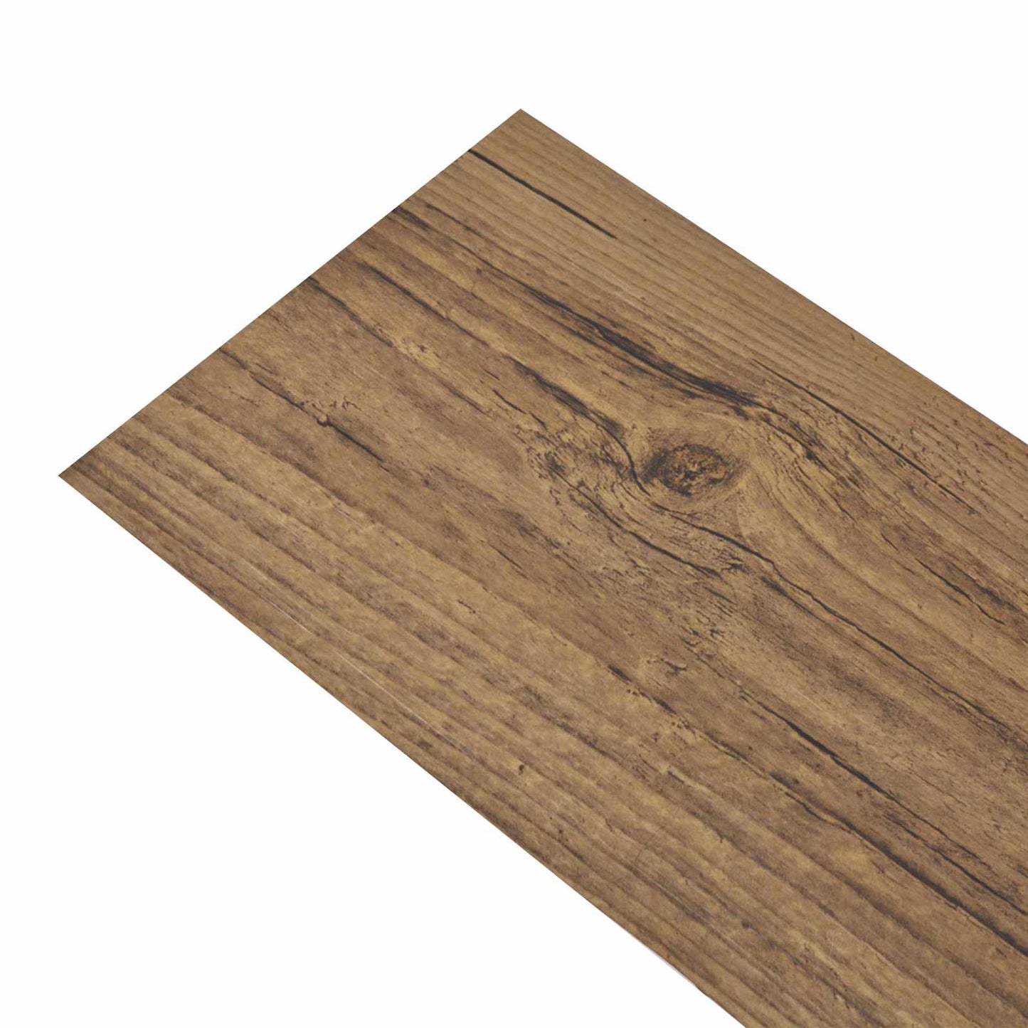 Padlódeszkák 18 pcs Walnut barna 2,51 m² PVC