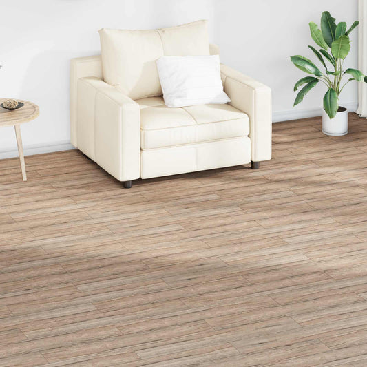 Padlódeszkák 18 pcs Bükkbarna 2,51 m² PVC