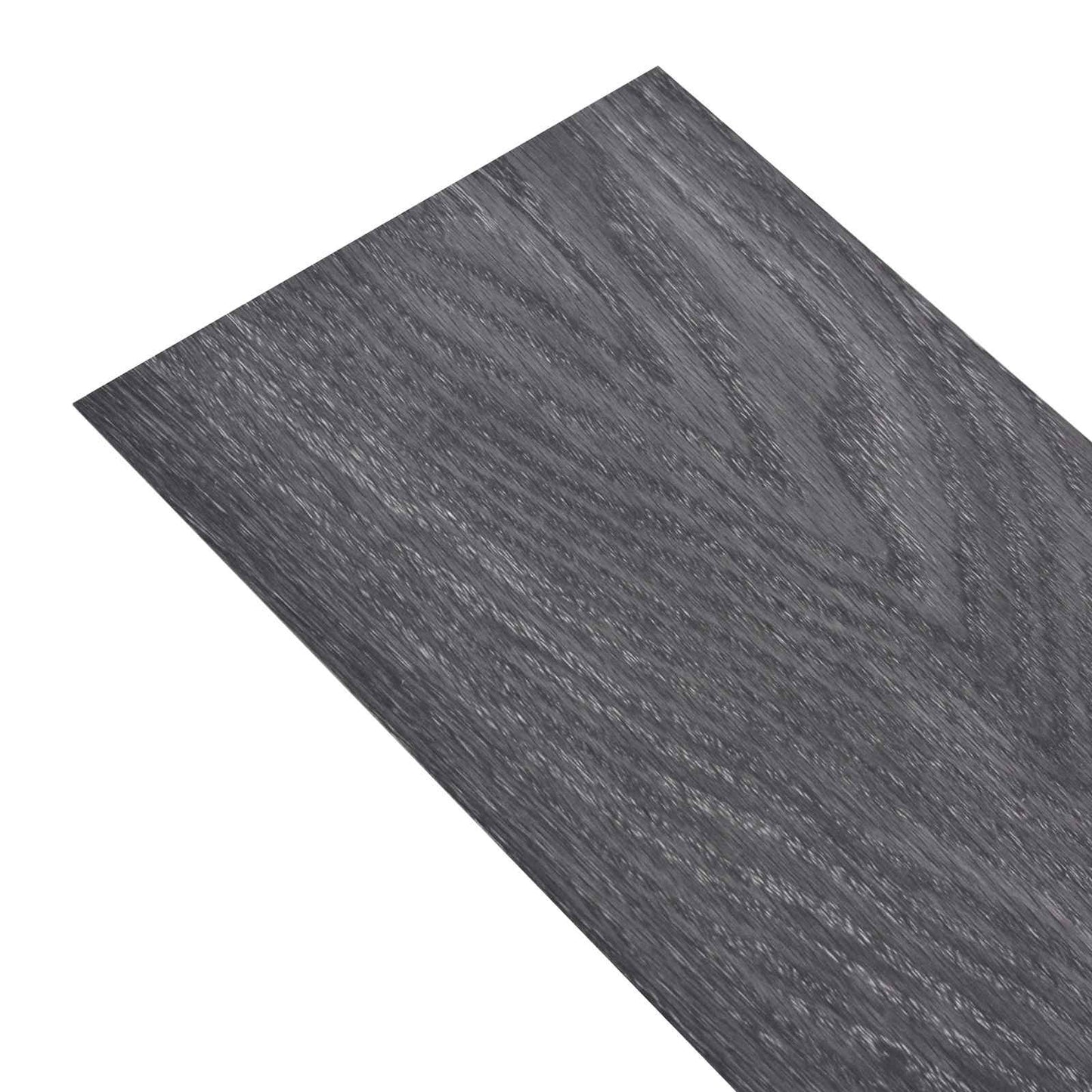 Padlódeszkák 18 pcs Fekete és Fehér 2,51 m² PVC