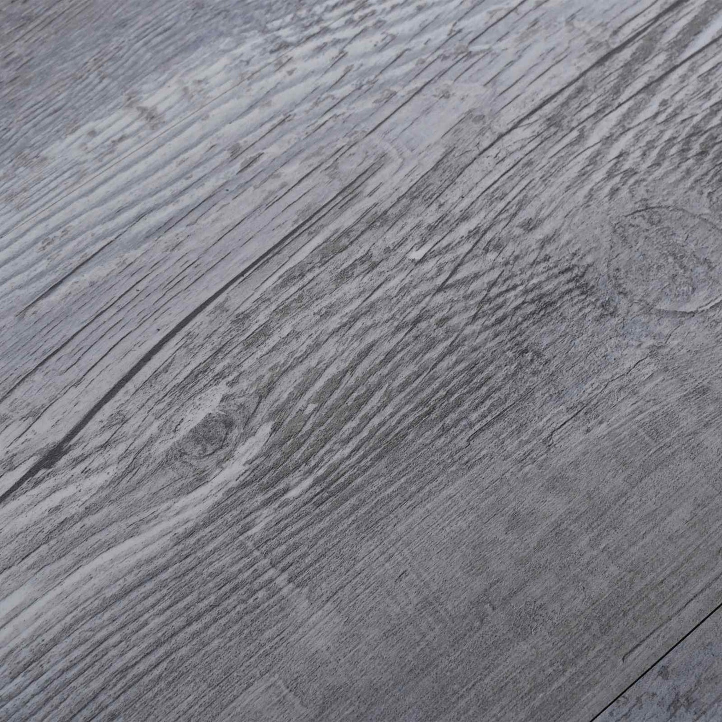 Padlódeszkák 2,51 m² 18 pcs PVC Matt Fa Szürke