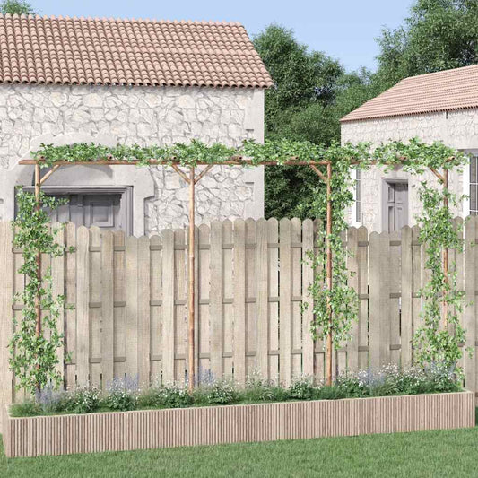 bambusz pergola 385 x 40 x 205 cm