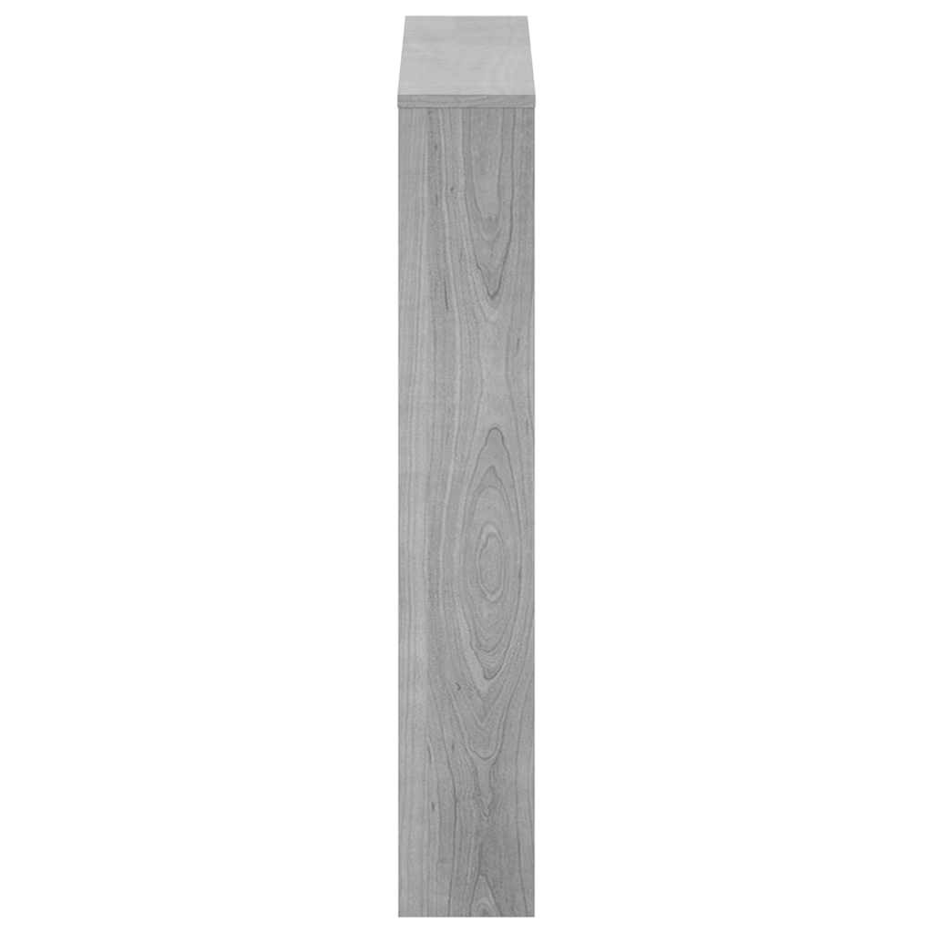 szürke sonoma 3 szintes cipőszekrény tükörrel 63x17x102,5 cm