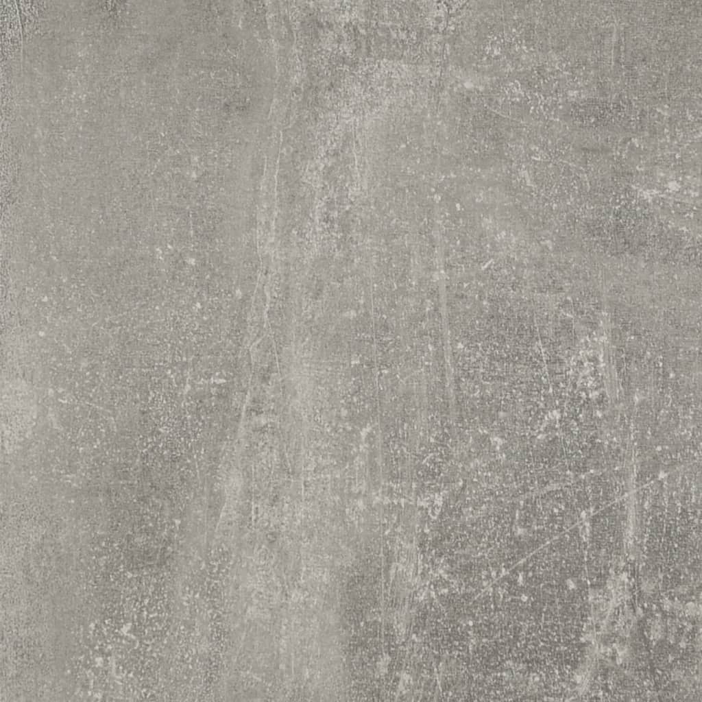 betonszürke faanyag fiókos/rekeszes íróasztal 100x40x73 cm