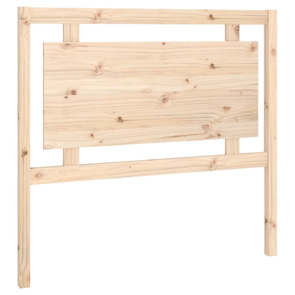 tömör fenyőfa ágyfejtámla 105,5 x 4 x 100 cm