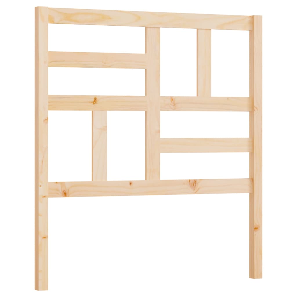 tömör fenyőfa ágyfejtámla 81x4x104 cm