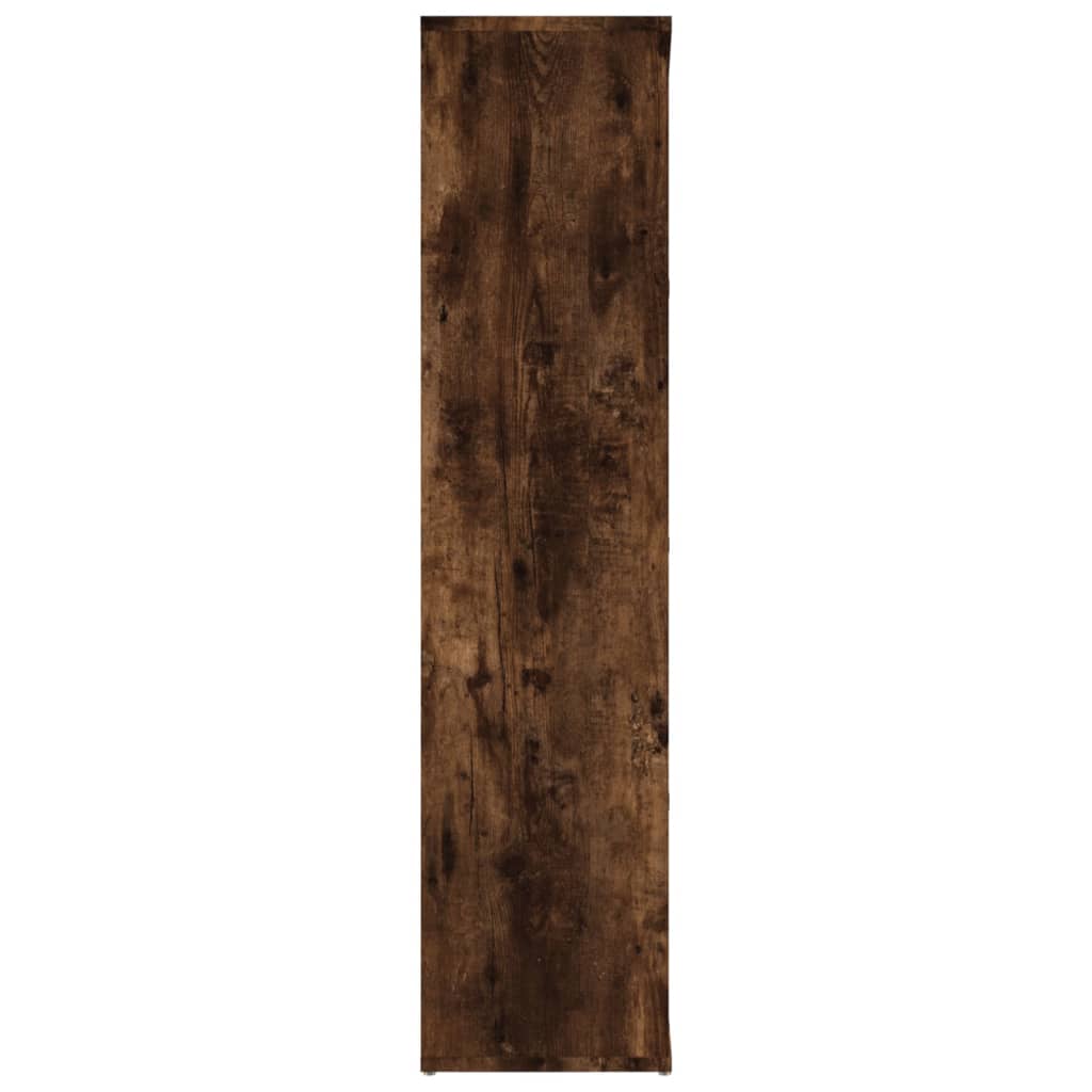 füstös tölgy színű könyvszekrény 50 x 25 x 106 cm