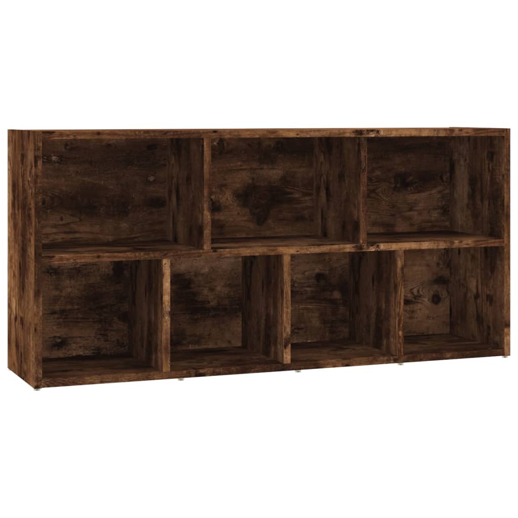 füstös tölgy színű könyvszekrény 50 x 25 x 106 cm