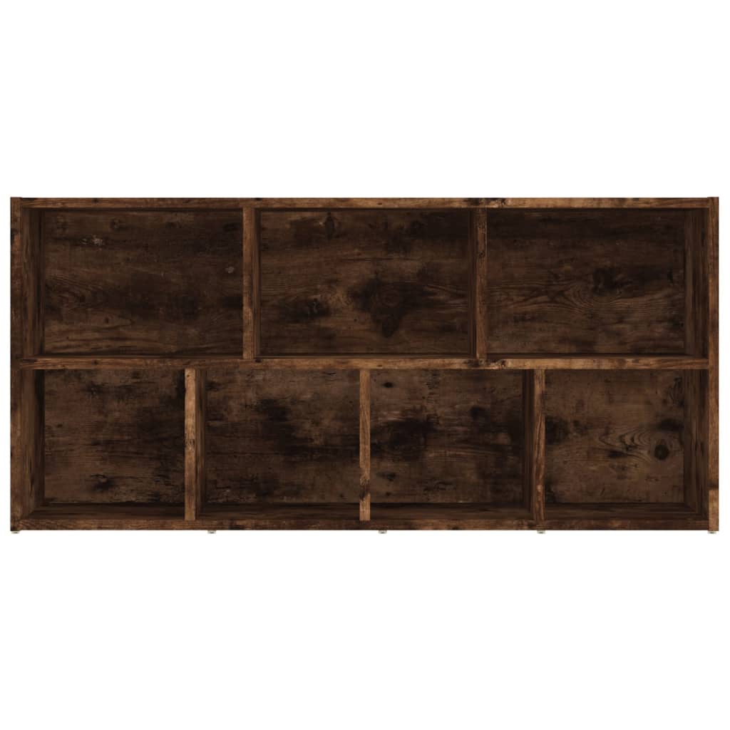 füstös tölgy színű könyvszekrény 50 x 25 x 106 cm