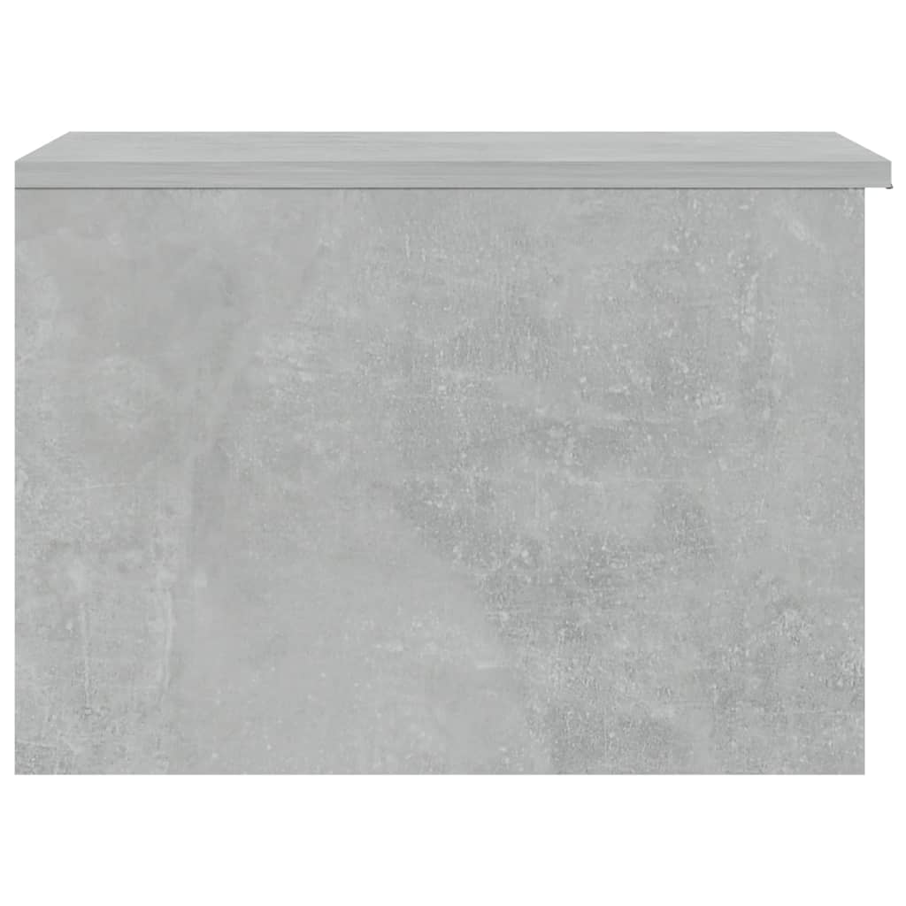 betonszürke szerelt fa dohányzóasztal 50 x 50 x 36 cm