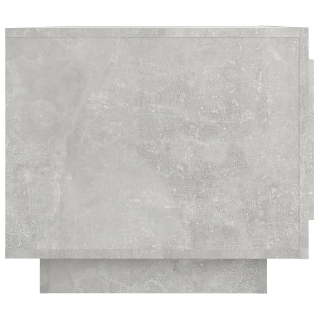 betonszürke szerelt fa dohányzóasztal 102x 50 x 45 cm