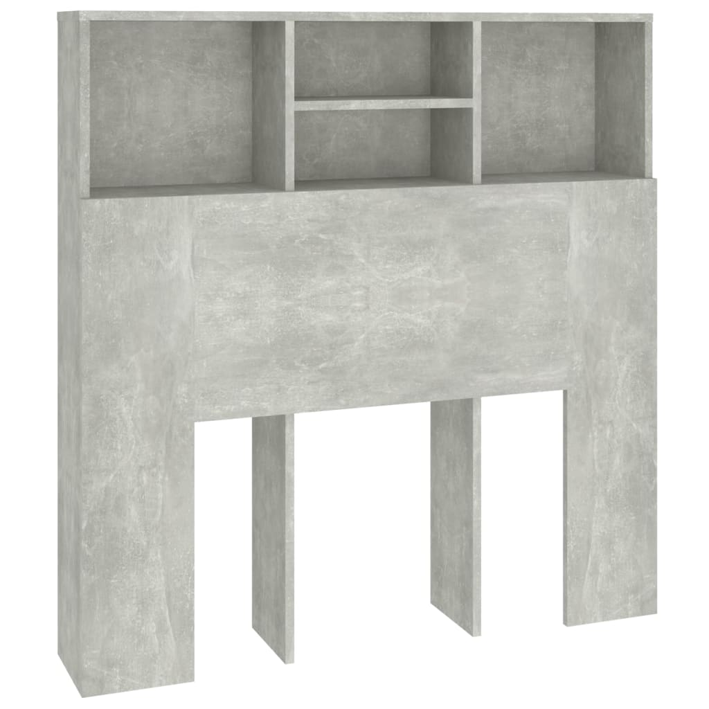 betonszürke áthidaló szekrény 100 x 19 x 103,5 cm
