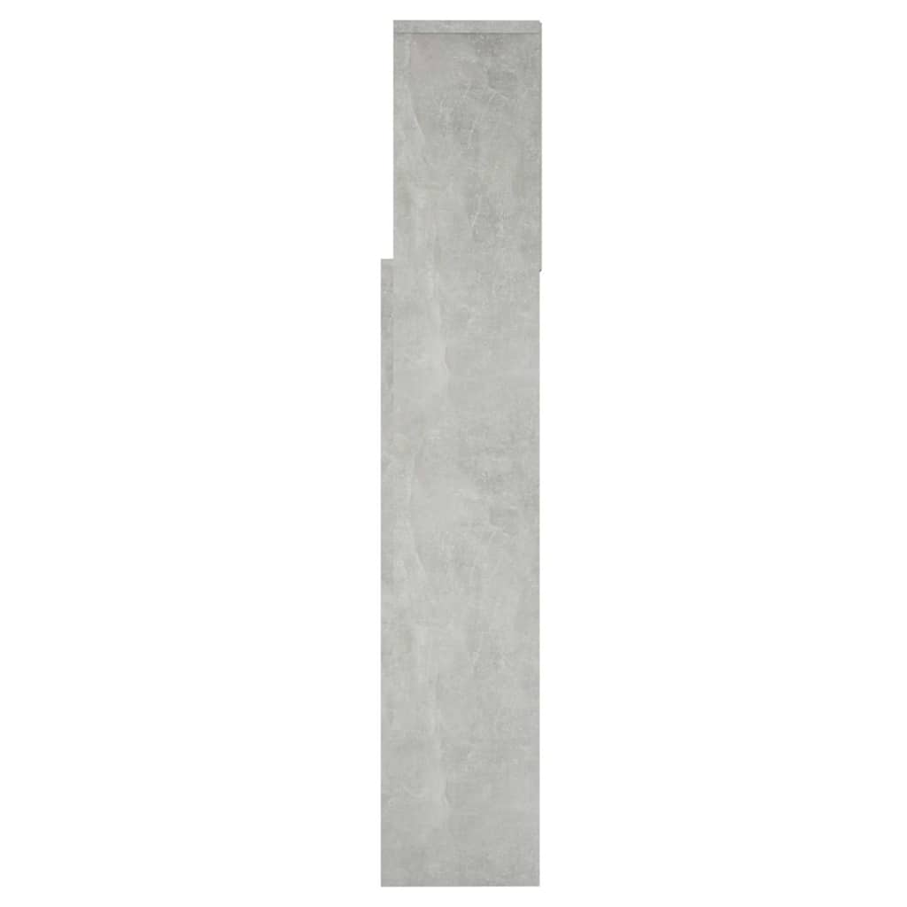 betonszürke áthidaló szekrény 160 x 19 x 103,5 cm