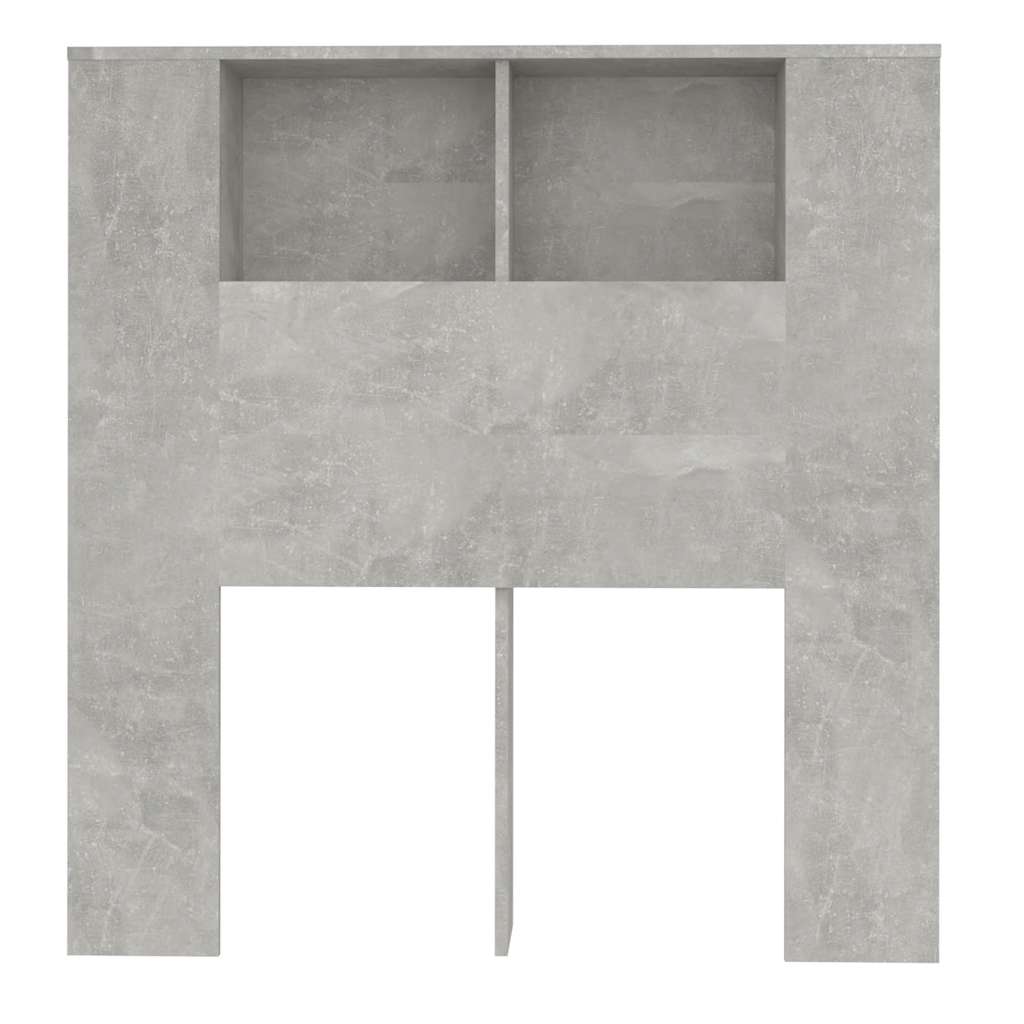 betonszürke áthidaló szekrény 100 x 18,5 x 102,5 cm