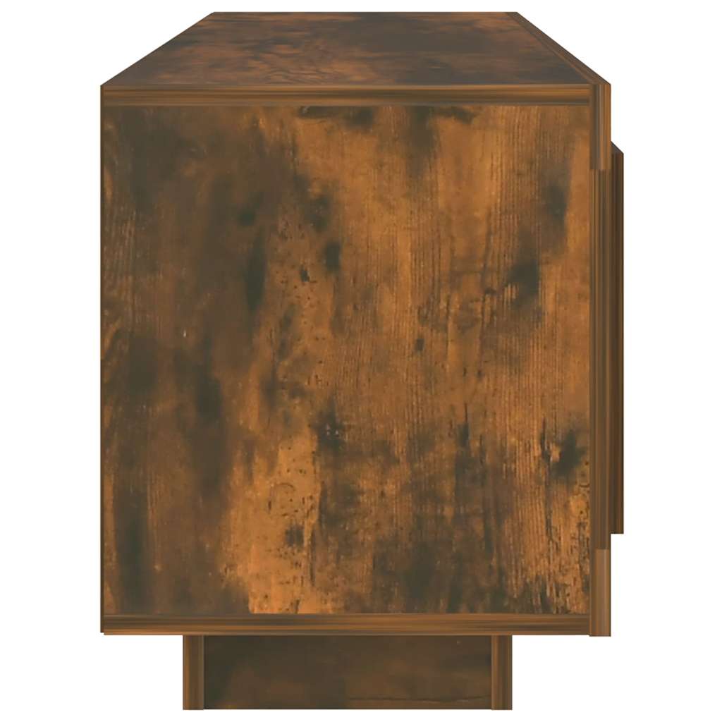 füstös tölgy színű szerelt fa TV-szekrény 102 x 35 x 45 cm