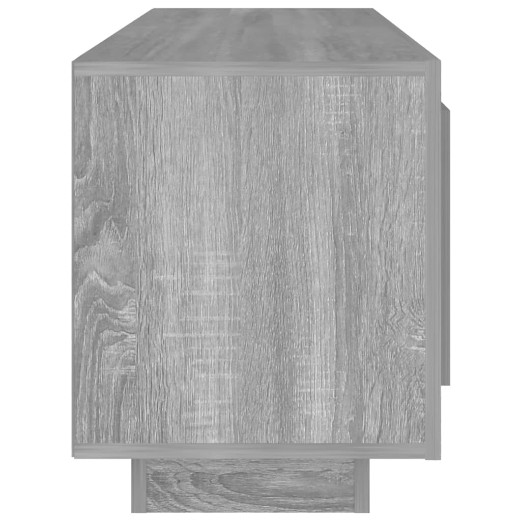 szürke sonoma színű szerelt fa TV-szekrény 102x35x45 cm