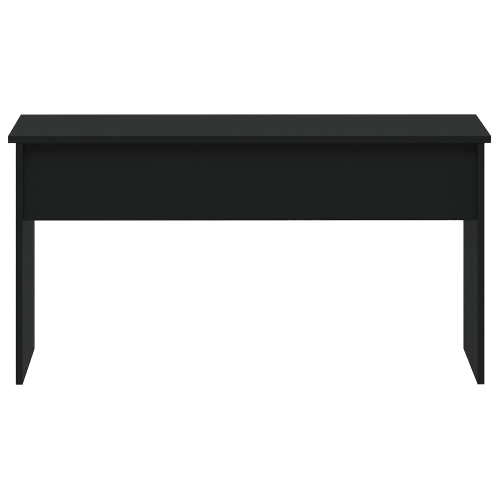 fekete szerelt fa dohányzóasztal 102 x 50,5 x 52,5 cm