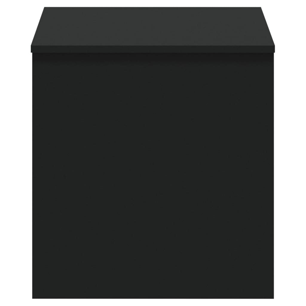 fekete szerelt fa dohányzóasztal 102 x 50,5 x 52,5 cm