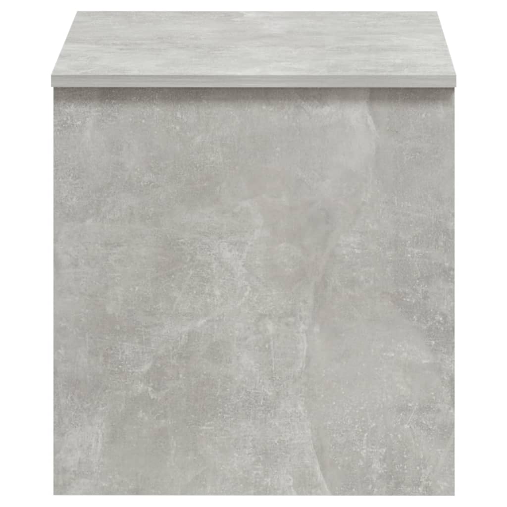 betonszürke szerelt fa dohányzóasztal 102 x 50,5 x 52,5 cm