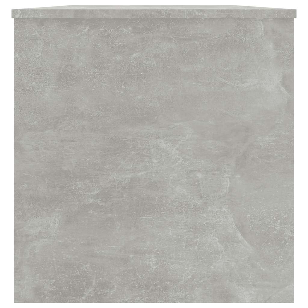 betonszürke szerelt fa dohányzóasztal 102x50x52,5 cm