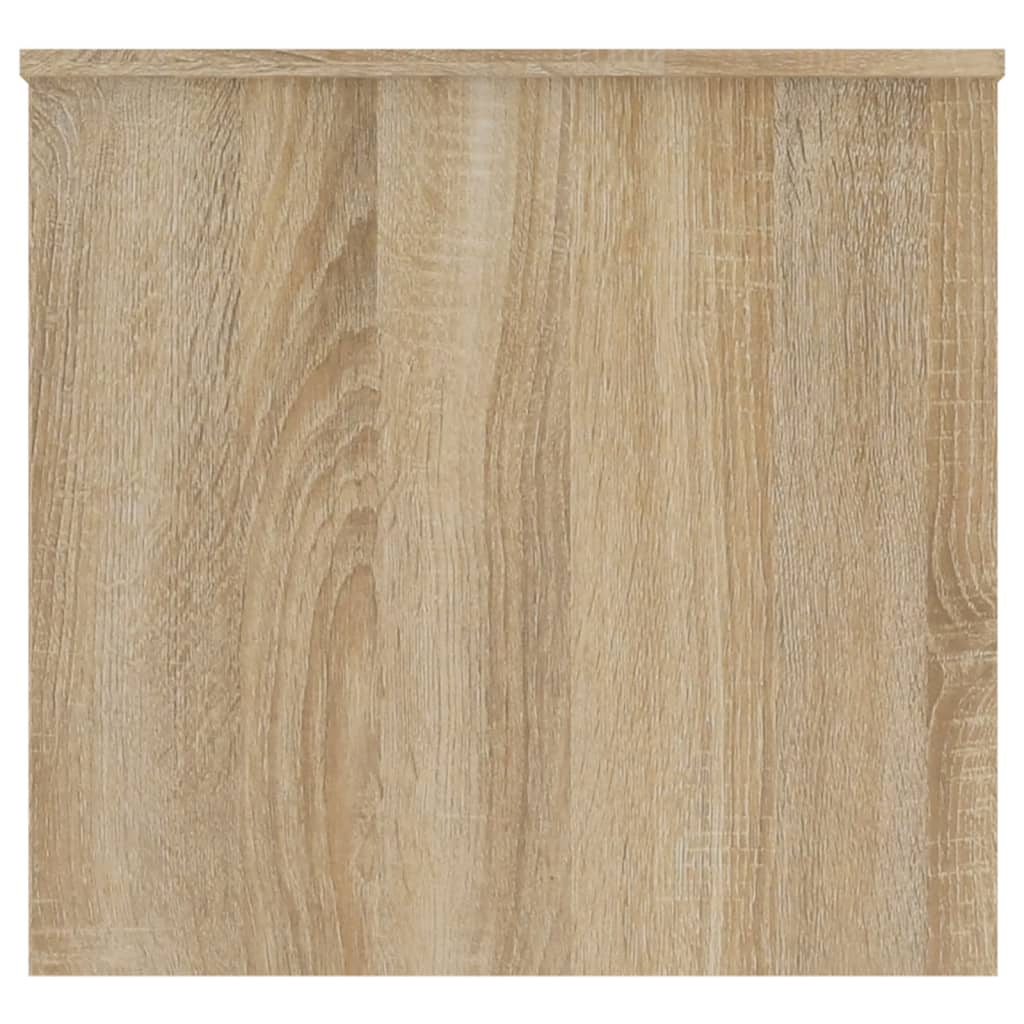 sonoma tölgy színű szerelt fa dohányzóasztal 102x55,5x52,5 cm