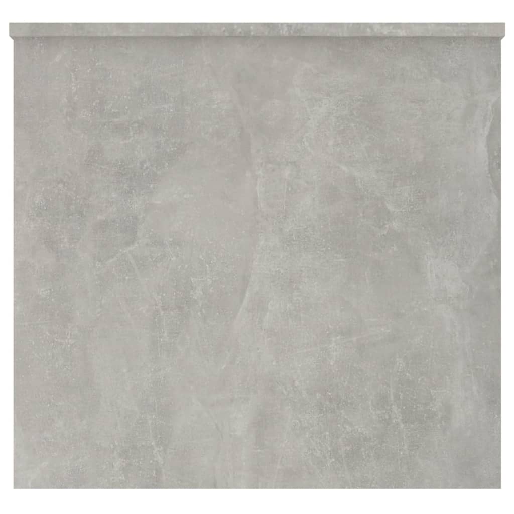 betonszürke szerelt fa dohányzóasztal 102 x 55,5 x 52,5 cm