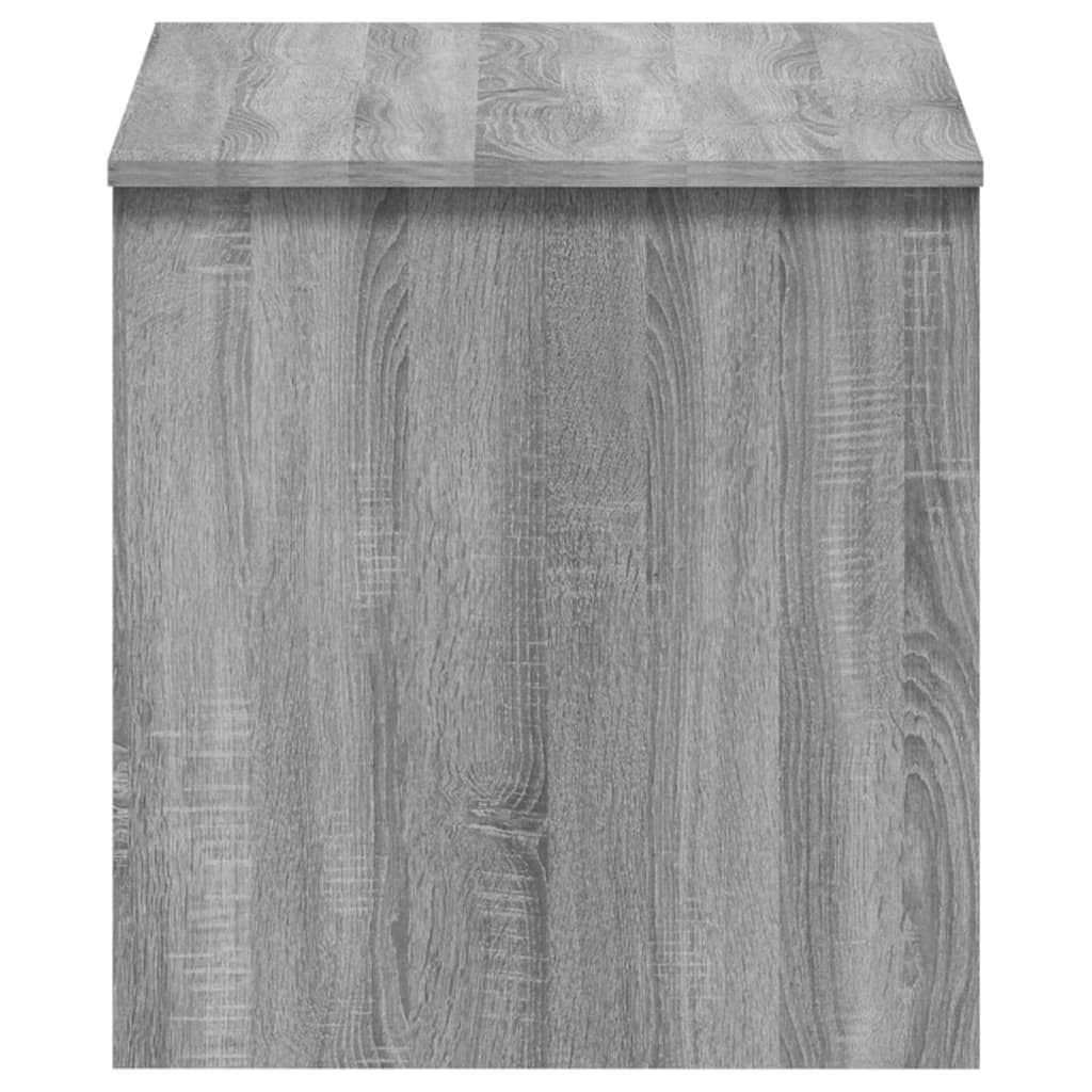 szürke sonoma színű szerelt fa dohányzóasztal 102x50,5x52,5 cm
