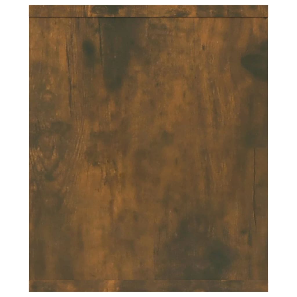 füstös tölgy színű szerelt fa könyv-/TV-szekrény 143x30x36 cm