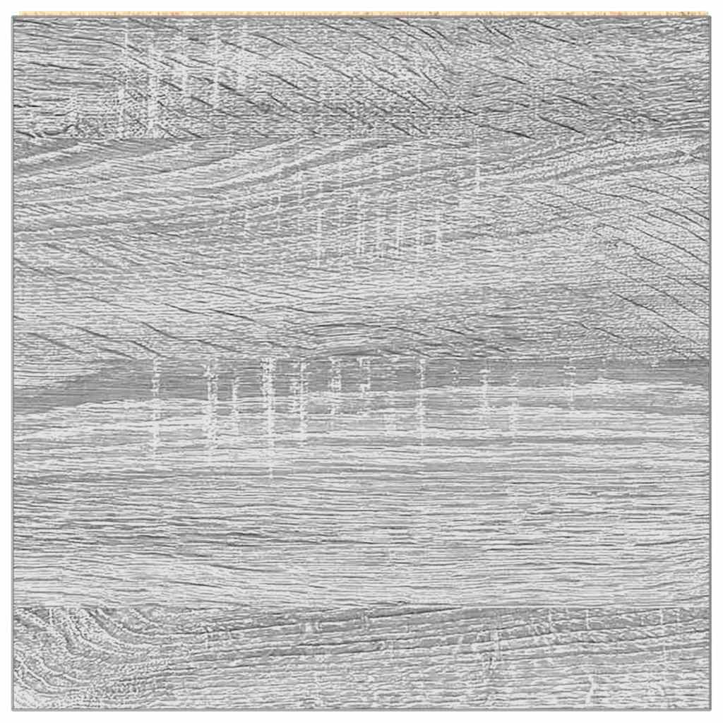 szürke sonoma színű szerelt fa fürdőszobaszekrény 30x30x83,5 cm