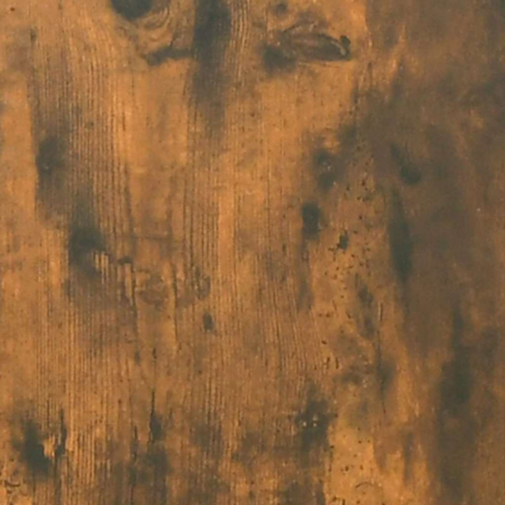 füstös tölgy színű szerelt fa fürdőszobaszekrény 60x33x60 cm